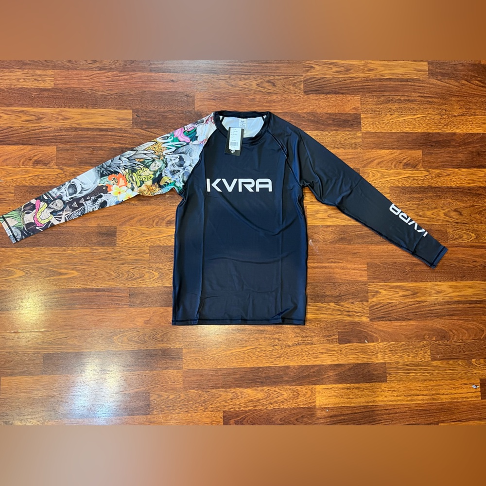 KVRA Brazilian Jiu Jitsu gear- no gi rash guard. NWT